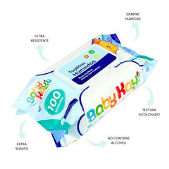 Toallas Húmedas Baby Kays limpieza