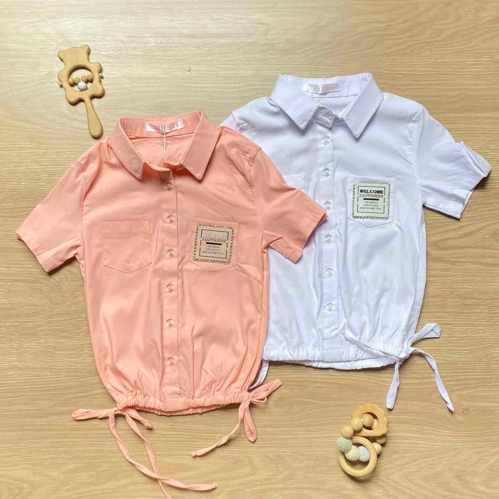 Camisa Detalle Resorte Color Surtido