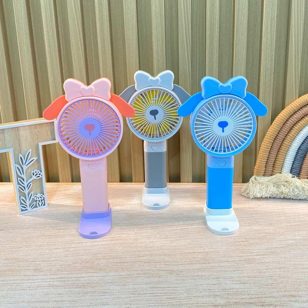 Ventilador Con Base Dog Detalle Moño