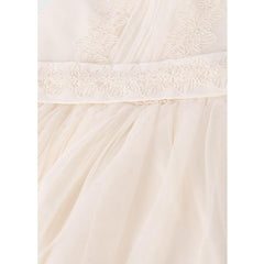 Vestido Tul Volantes Detalle Pecho