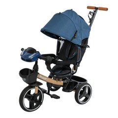 Triciclo Paseador Para Bebes Azul Ebaby