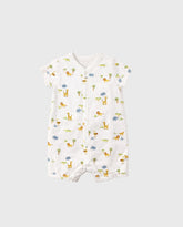 Pelele Estampado Animales Safari Blanco Mayoral
