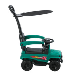 Cuatrimoto Montable Buggy Unicolor Verde Ebaby®