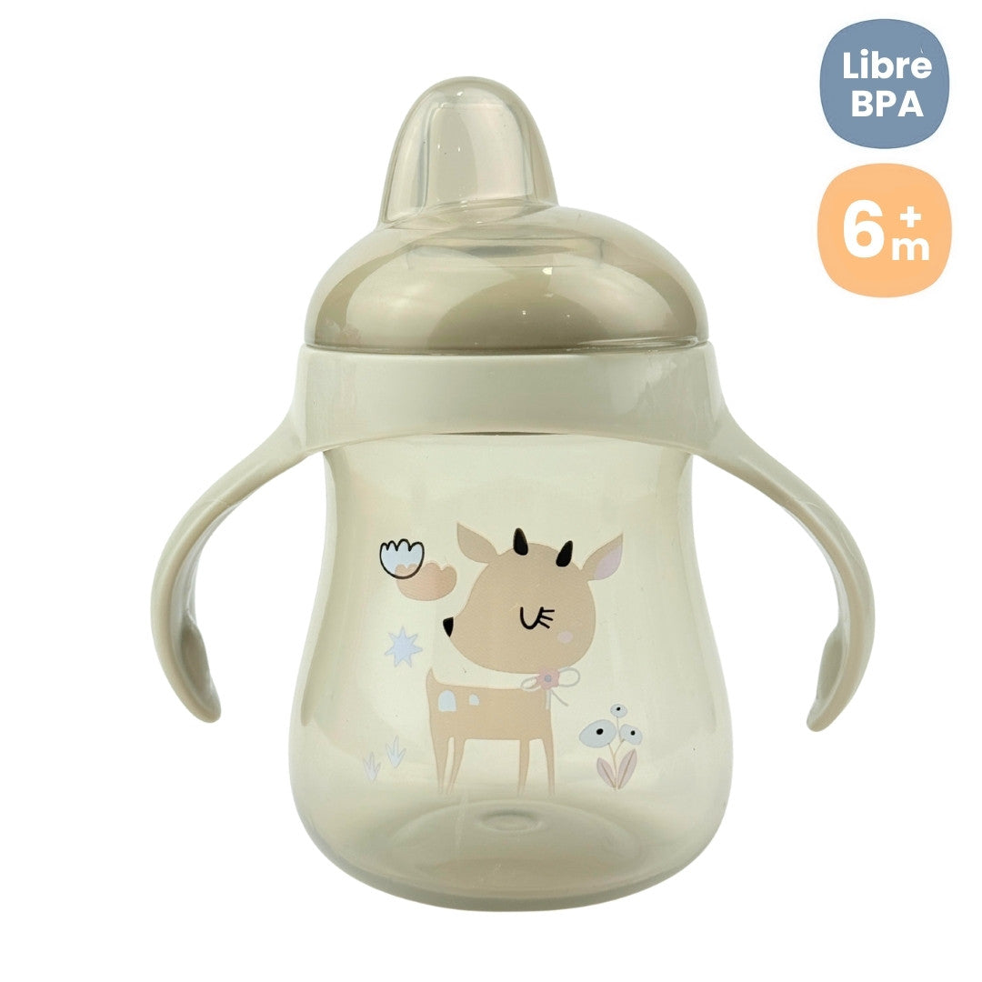 Vasos Boquilla Suave Animales Venado