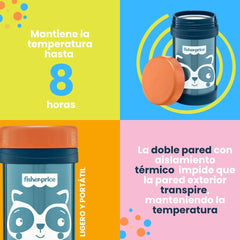 Vaso Térmico Acero Inoxidable 450ml Niño Portátil