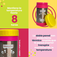 Vaso Térmico Acero Inoxidable 450ml Niña Niña