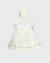 Vestido Con Gorro Blanco Martín Aranda