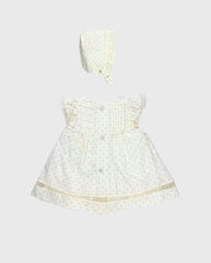 Vestido Con Gorro Blanco Martín Aranda Ceremonia