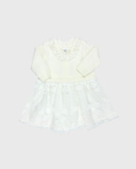 Vestido Con Medias Combinado Tul