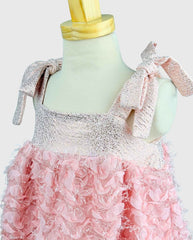 Vestido Plumita Lazo Detalles