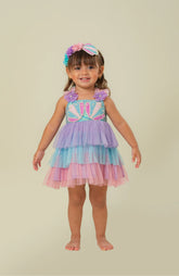 Vestido Brisas Tul Multicolor