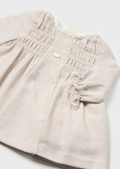 Vestido Manga Larga Bordado Mayoral detalle