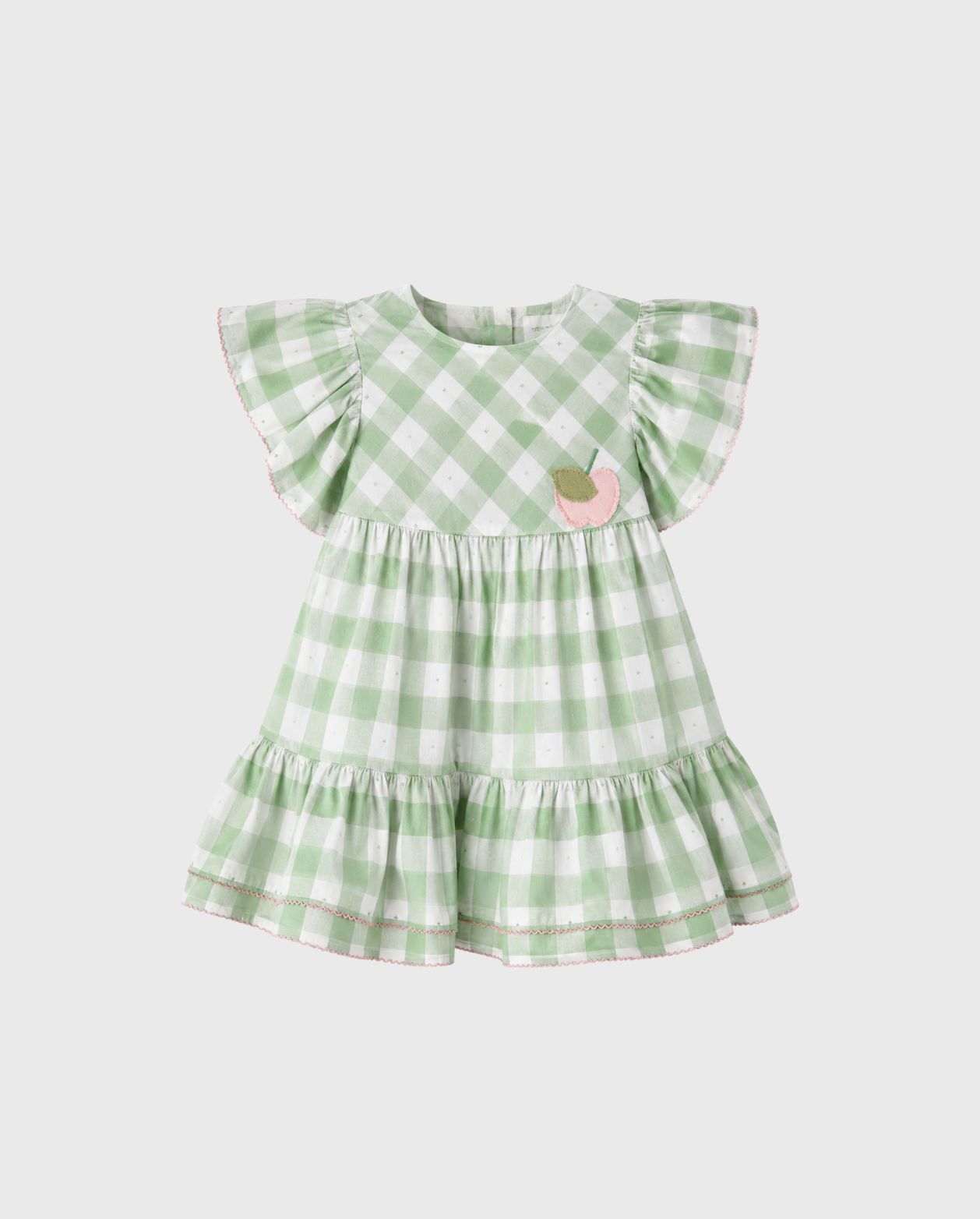 Vestido Manzana Cuadros Deolinda
