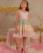 Vestido Narración Multicolor