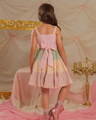 Vestido Narración Multicolor espalda