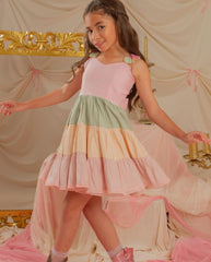 Vestido Narración Multicolor estilo