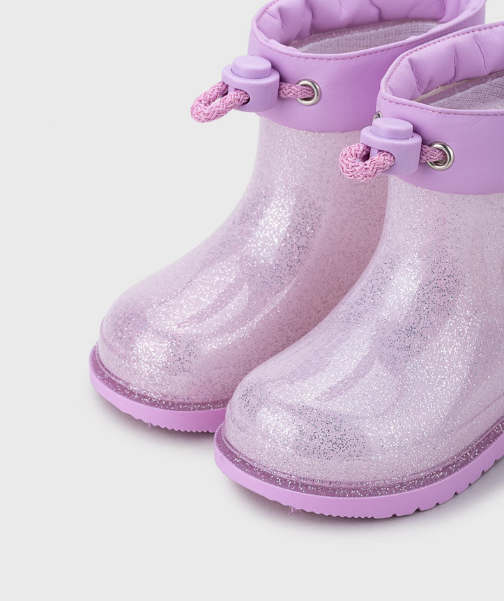 Botas Bimbi Unicornio Glitter Malva Igor estilo