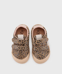 Tenis Velcro Leo Marron Igor