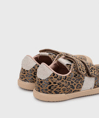 Tenis Velcro Leo Marron Igor