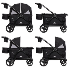 Coche Paseador Vagon Navigator Plus 2 en 1 Baby Trend Usos