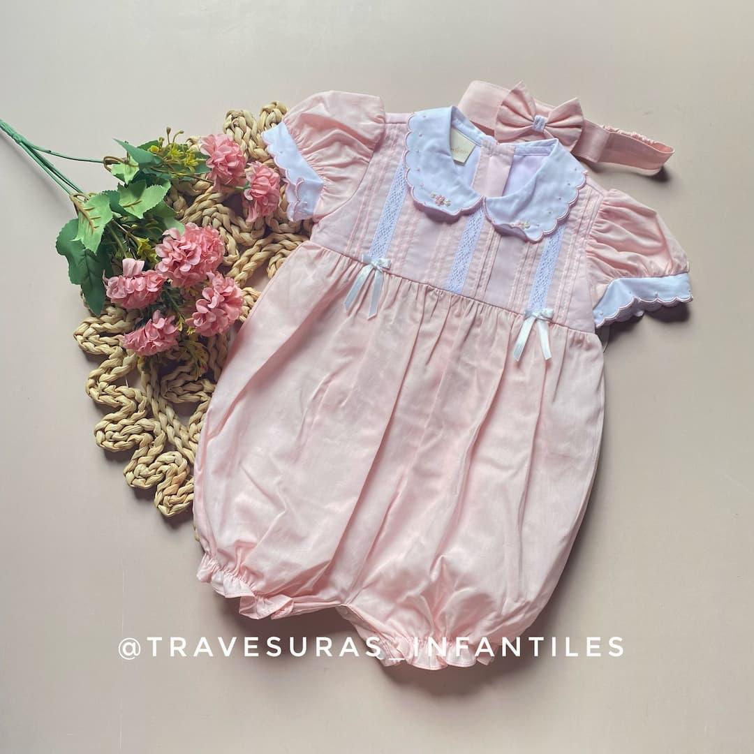 Romper Detalle Tejido Con Balaca