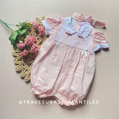 Romper Detalle Tejido Con Balaca