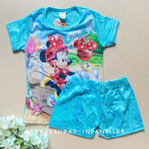 Pijama Short Minnie Colores Surtidos