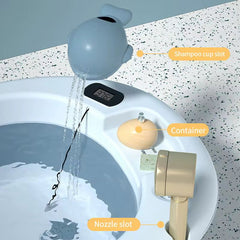 Bañera Plegable Con Regadera Ballena