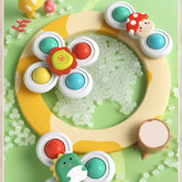 Set 3 Spinner Animales Hongo