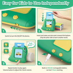 Juguete Dinosaurio Didáctico Aprendizaje