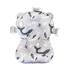 Bañera Plegable Stand Con Malla Y Soporte Gris Happy Baby