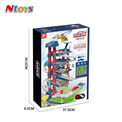 Juguete Pista Almacenamiento de Autos medidas empaque