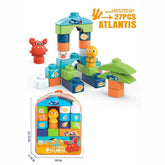 Juguete Bloques Atlantis Cangrejo