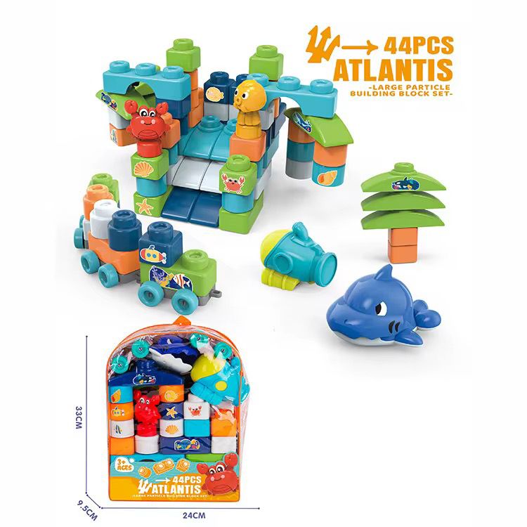 Juguete Bloques Atlantis Cangrejo