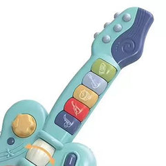 Juguete Guitarra Magic Azul detalles