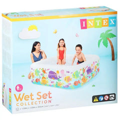 Piscina Inflable Cuadro Animales