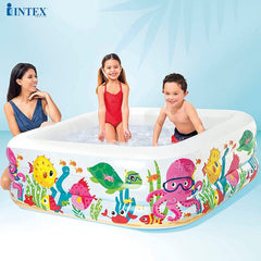 Piscina Inflable Cuadro Animales