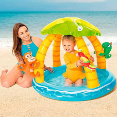 Piscina Inflable Con Techo Mono