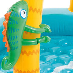 Piscina Inflable Con Techo Mono