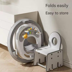 Caminador Plegable Mesa Didactica Gris