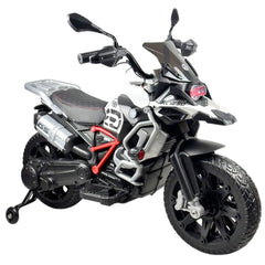 Moto montable recargable RAPZOR para niños color blanco