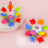 Pelota Sensorial Con Detalles En Silicona