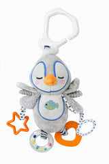 Peluche Sonajero Blanco y Negro