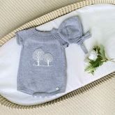 Pelele Tricot Gris Martín Aranda