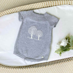 Pelele Tricot Gris Martín Aranda