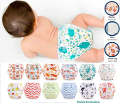 Pañal Ecológico Estampado Surtido Niño