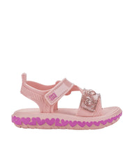 Sandalias “Fashionista” Baby Glitter Rosa lateral