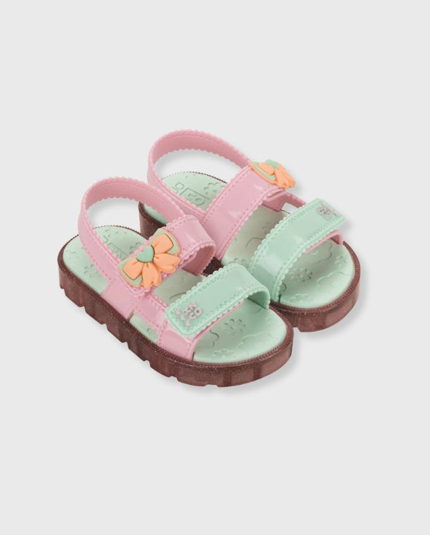 Sandalias Zaxynina Fofinha Rosa Menta
