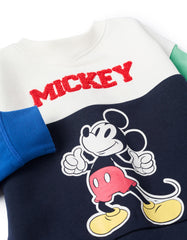 Detalle gráfico Mickey Mouse saco combinado niños