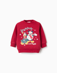 Saco navidad Mickey rojo bebé